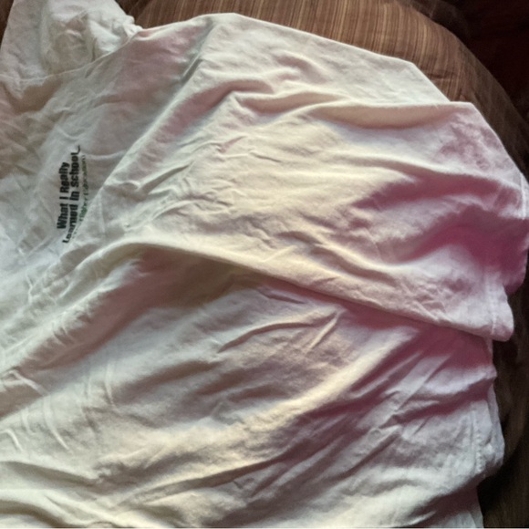 Vintage “what I learned in school shirt” - Picture 2 of 5